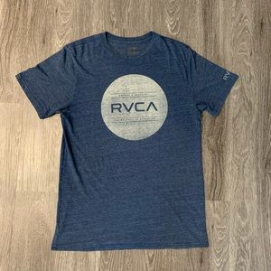 RVCA Blue Logo Shirt XXL